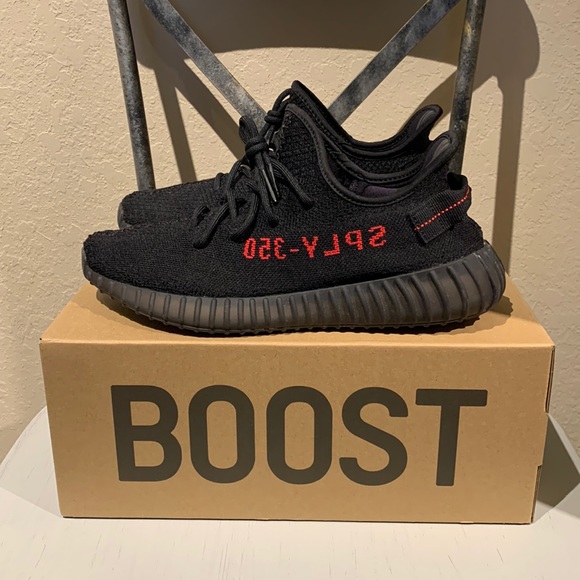 Yeezy Other - Mens Used Adidas Yeezy Boost 350v2 Bred size 10 with box